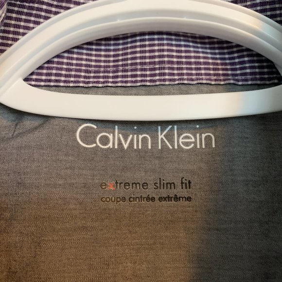Calvin Klein shirt - Size 16.5 extreme slim fit - Picture 4 of 6